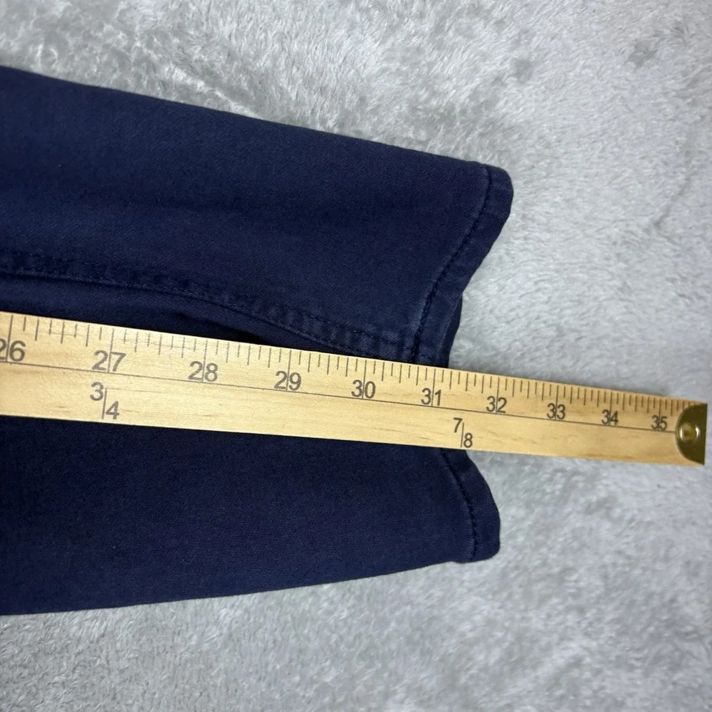 Banana Republic Mens 32x32‎ (Fits 34x31) Blue Travel Pant Slim Fit Taper
